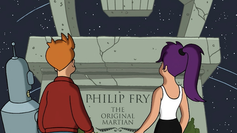 Phillip Fry's tombstone