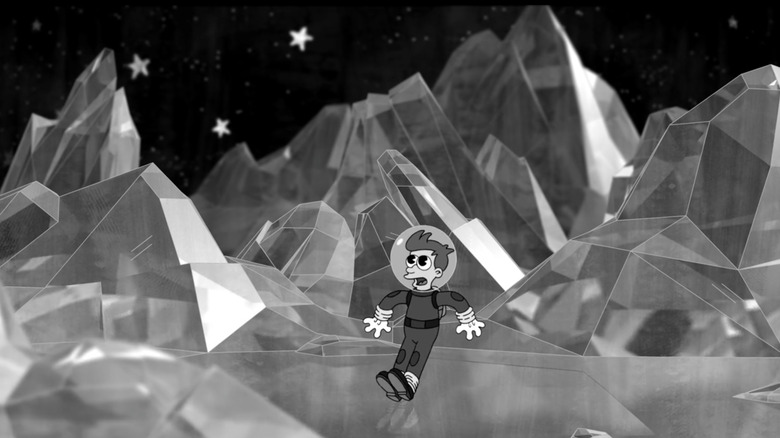 Fry walking on crystal comet