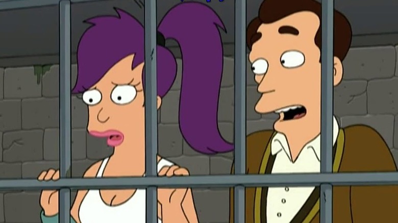 Leela and Adlai in jail