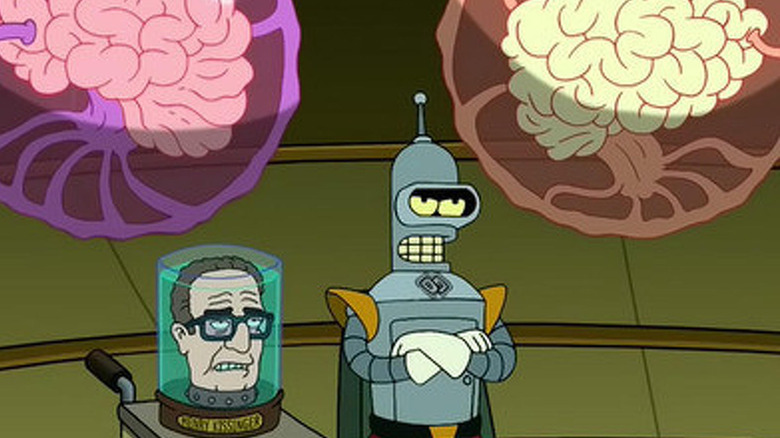 Henry Kissinger and Bender together