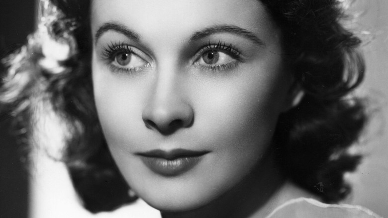 Vivien Leigh looks coy