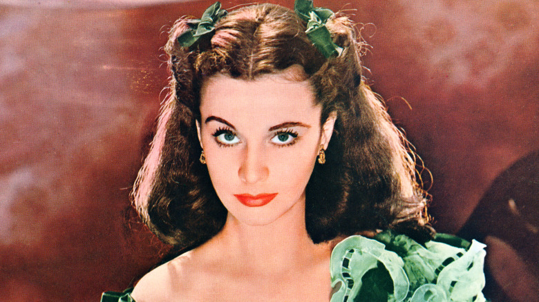 Vivien Leigh looks coy