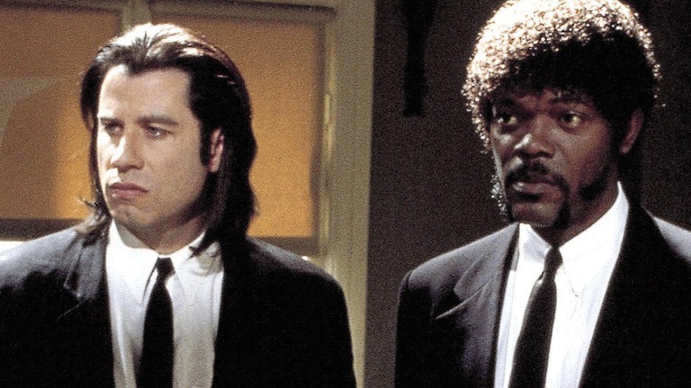 John Travolta and Samuel L. Jackson in Pulp Fiction