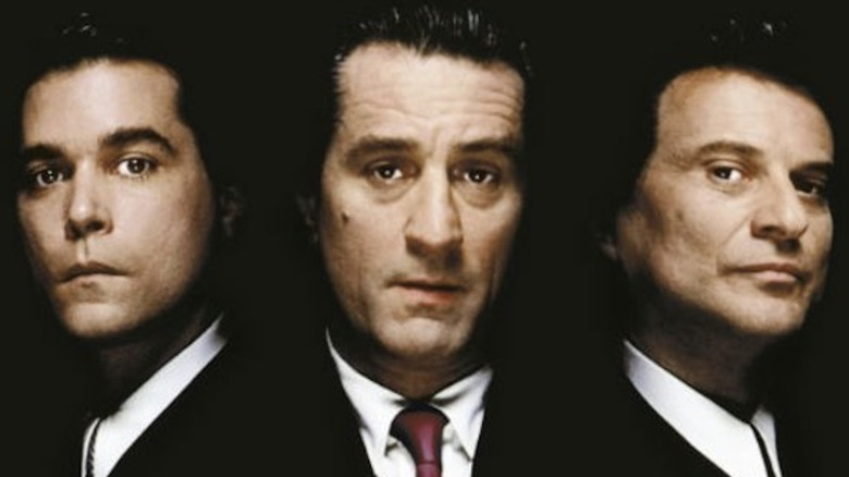 Joe Pesci, Robert De Niro and Ray Liotta in Goodfellas