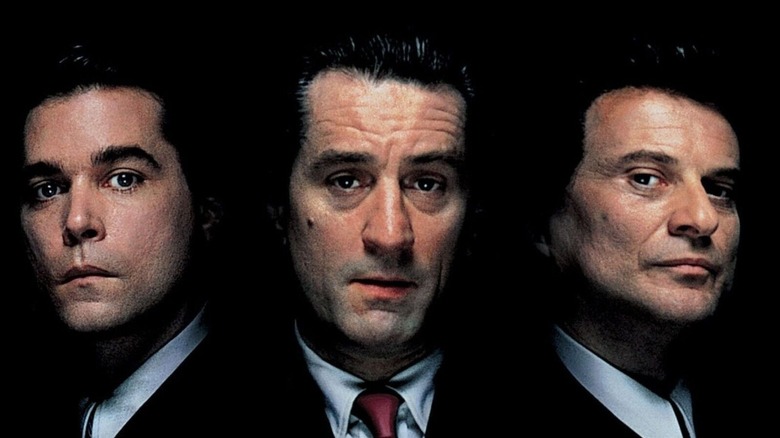 Joe Pesci, Robert De Niro and Ray Liotta in Goodfellas