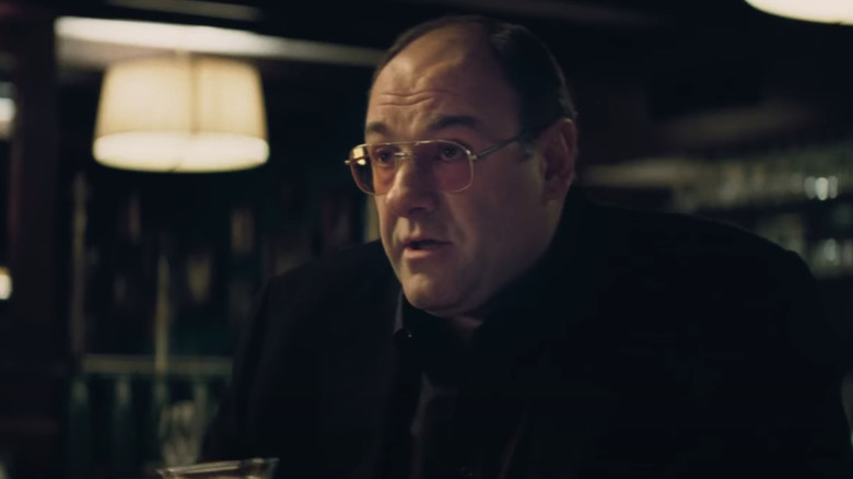 James Gandolfini wearing sunglasses