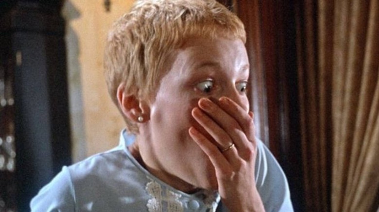 Rosemary horrified at sight of antichrist baby