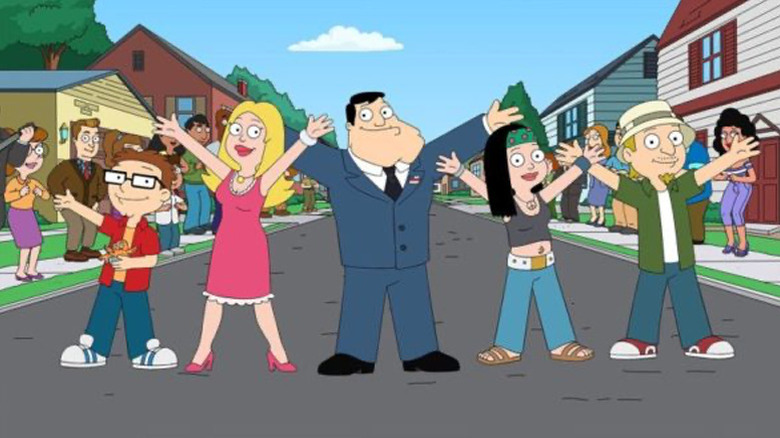 The Smiths dancing in the street