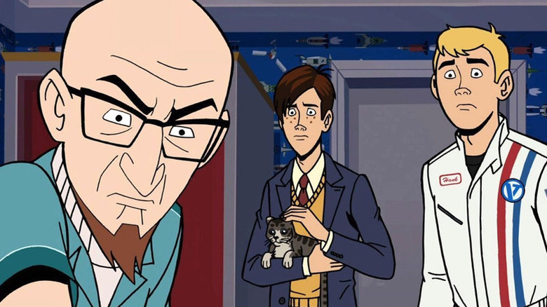Dr. Venture with Hank & Dean investigating