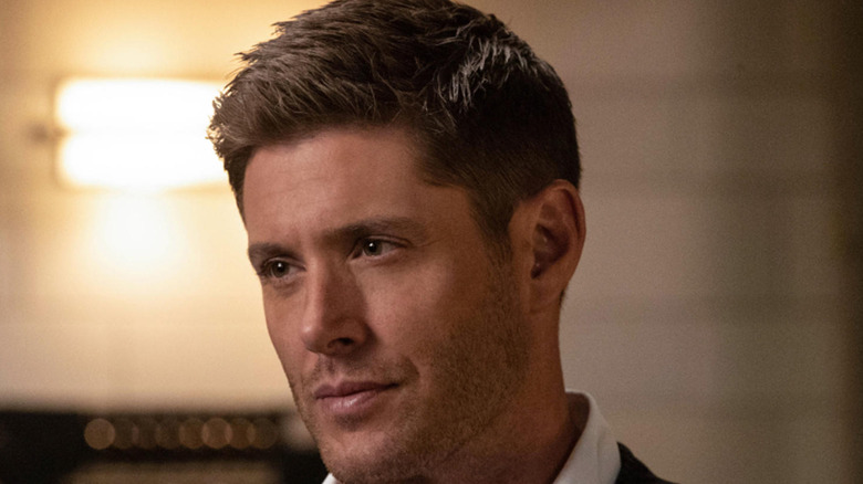 Dean scowling