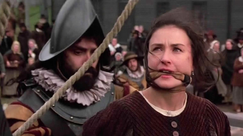 Hester being led by a soldier in 