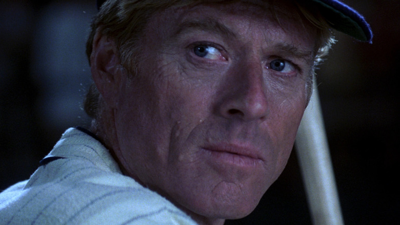 Robert Redford in "The Natural"