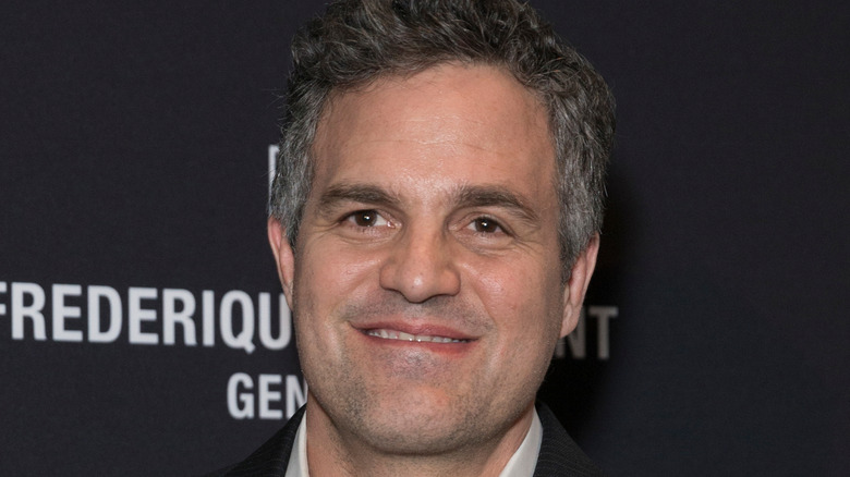 Mark Ruffalo smiling