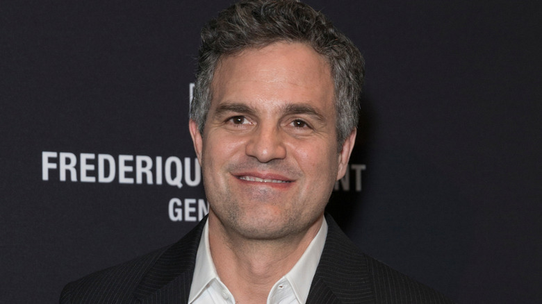Mark Ruffalo smiling