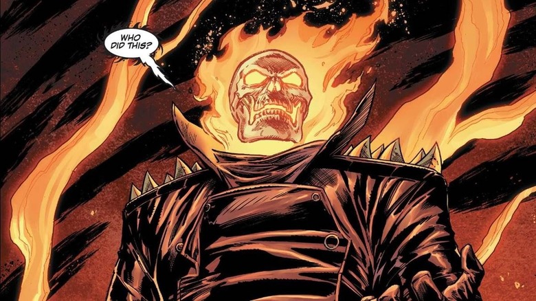 Ghost Rider angry