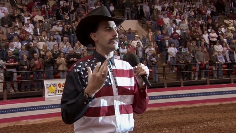 Borat singing