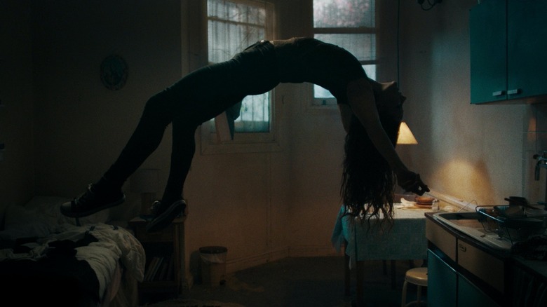 Saint Maud possession levitate