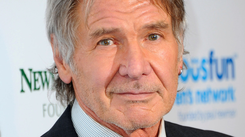 Harrison Ford smirking