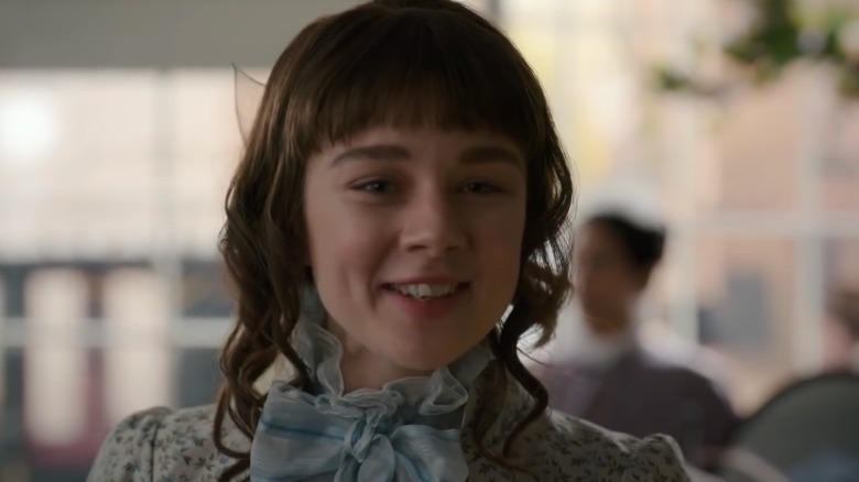 Bridgerton Eloise smiling 