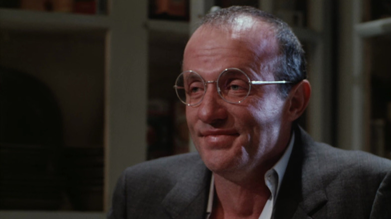 Frank McPike sits in an interrogation room in "Wiseguy"