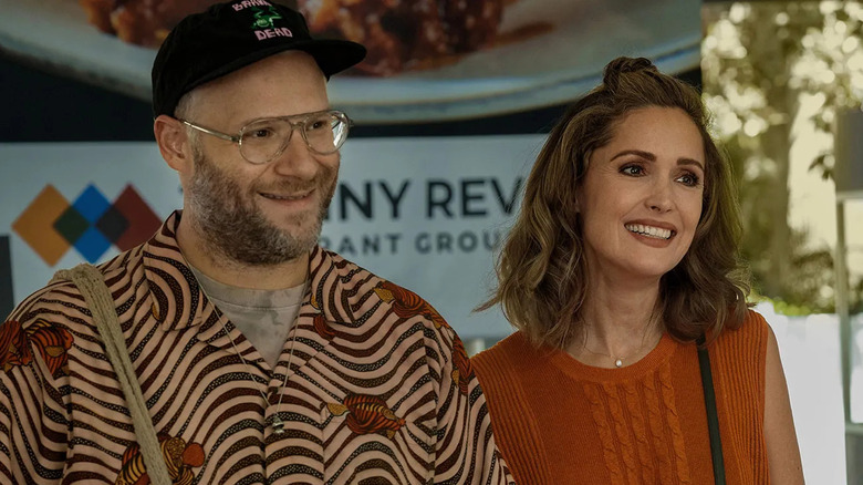 Will and Sylvia smiling at someone on Platonic