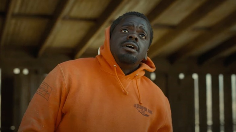 Otis "OJ" Haywood Jr. looking up concerned in Nope (2022)