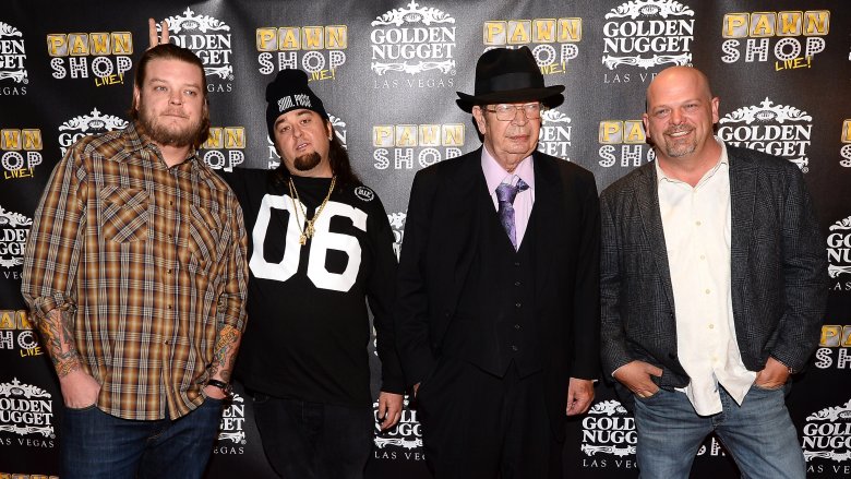 The cast of Pawn Stars