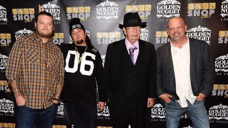 The cast of Pawn Stars