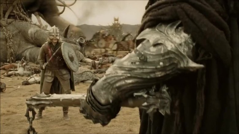 Eowyn fights the Witch King