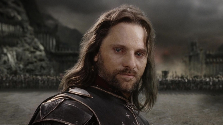 Aragorn leads the charge