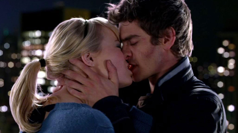 Andrew Garfield and Emma Stone in The Amazing Spider-Man
