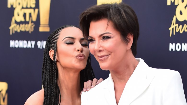 Kim Kardashian and Kris Jenner at MTV Movie Awards 2018