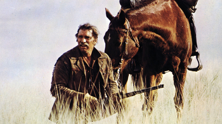 McIntosh and a horse in Ulzana's Raid