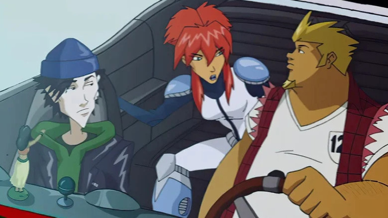 Kiva talking to Coop and Jamie on Megas XLR