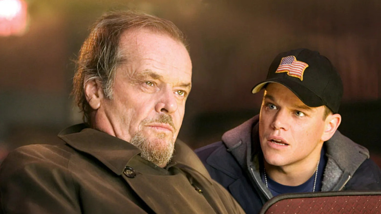 Frank and Colin in a movie theater together in The Departed