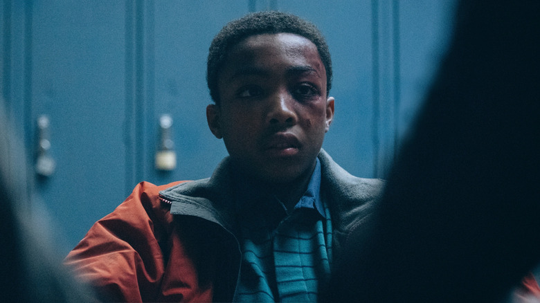 Kevin Richardson being interrogated in "When They See Us"