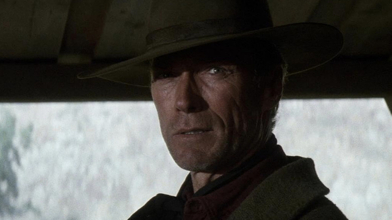 Bill staring in the shadows in "Unforgiven"