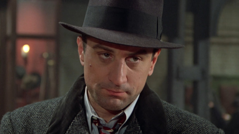 Noodles in a hat and coat in Once Upon a Time in America (1984)