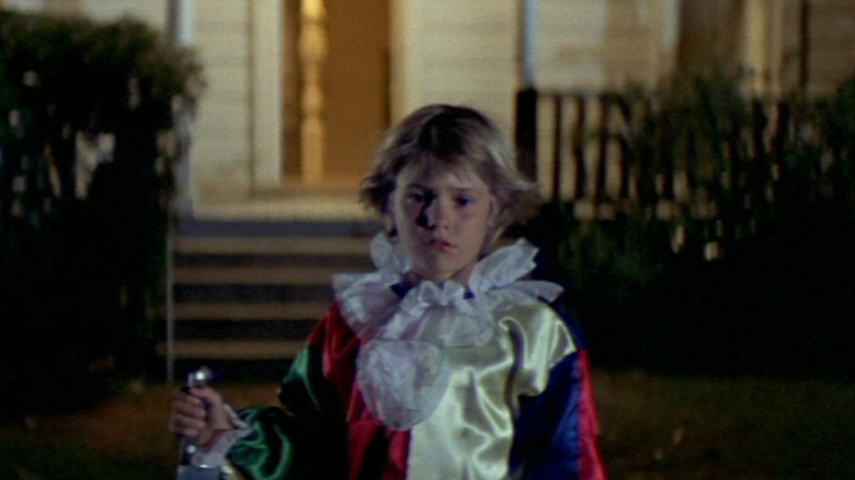 Young Michael Myers after first kill in Halloween (1978)