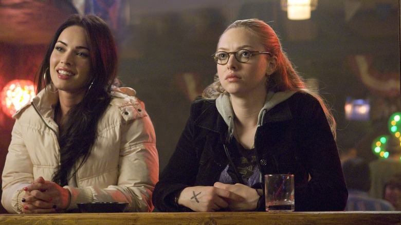 Jennifer and Needy chilling at a bar in Jennifer's Body (2009)