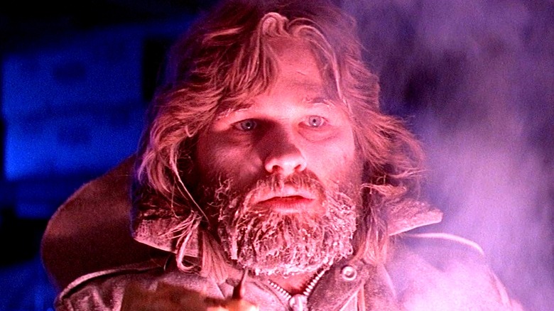 MacReady with a frozen beard in The Thing (1982)