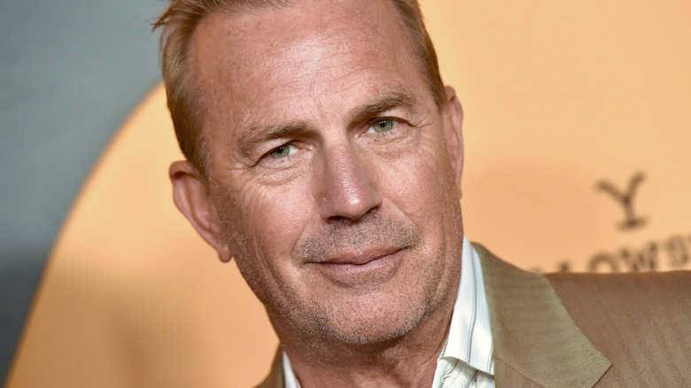Kevin Costner smiling