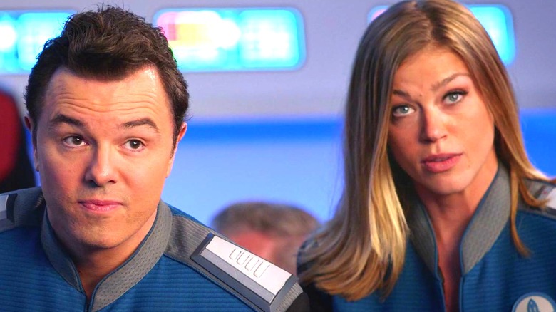 Captain Ed Mercer and his second officer Kelly Grayson in The Orville (2017 - 2022)