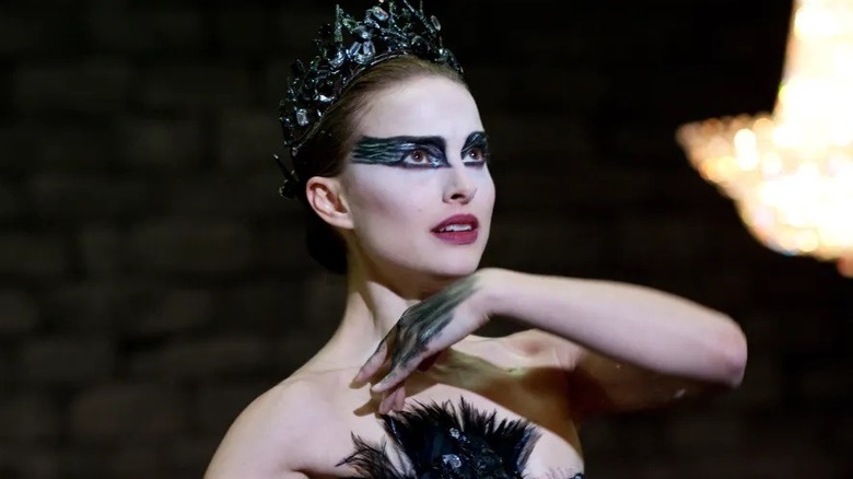 Nina Sayers dancing in Black Swan