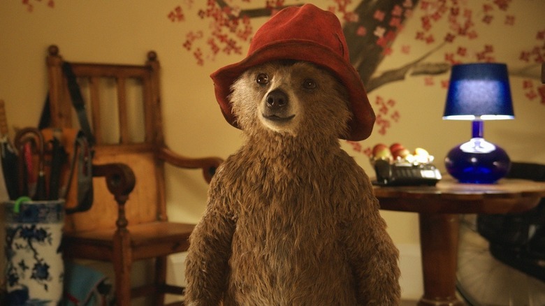 Paddington savoring his new home and family in Paddington (2014)