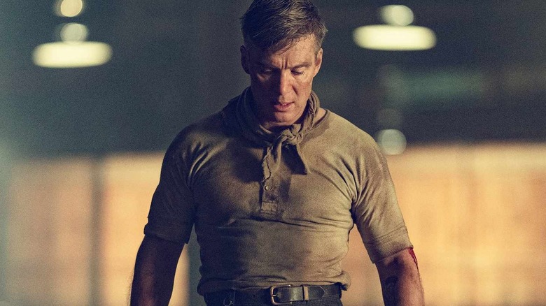 Tommy looking down in Peaky Blinders: The Immortal Man