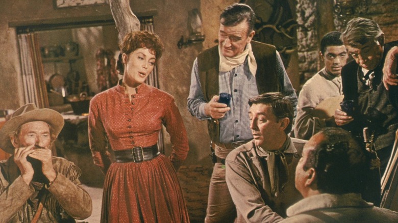 Maudie singing in El Dorado (1966)