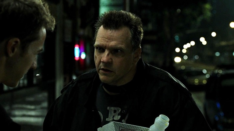 Robert Paulson speaking to the narrator in Fight Club