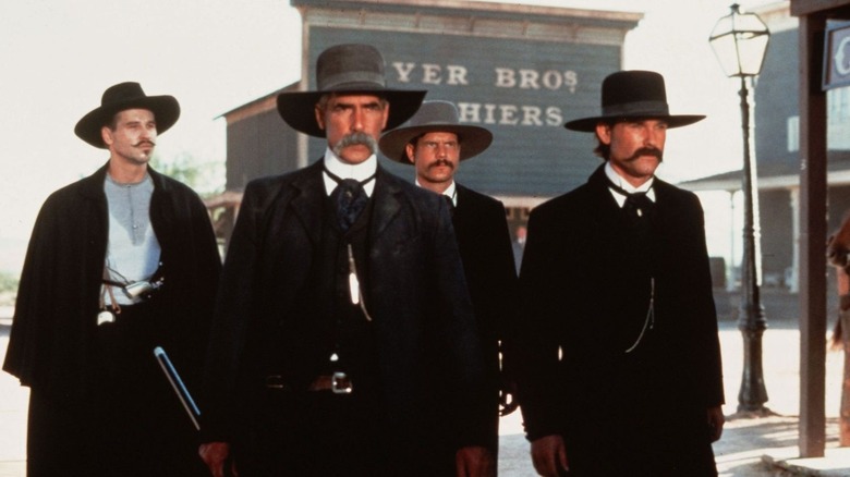 The four leads of Tombstone sauntering into town (1993)
