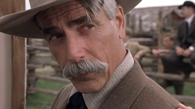 Bill Tilghman shooting an inquisitive look in You Know My Name (1999)